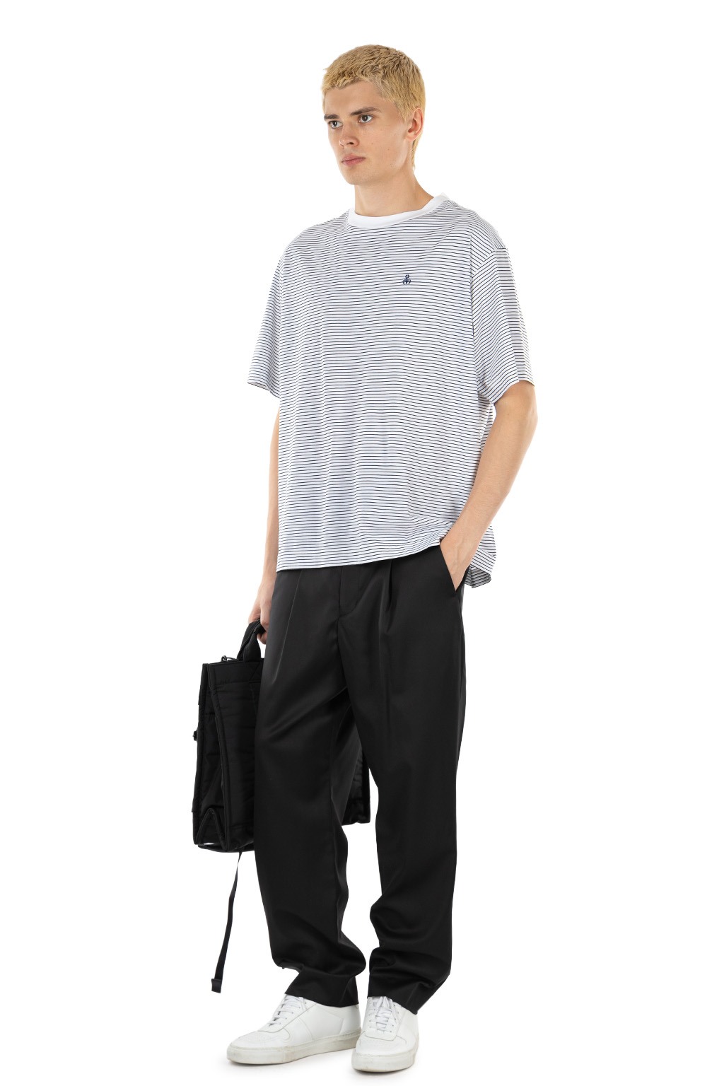SOPHNET - Scorpion Border Wide Tee - White