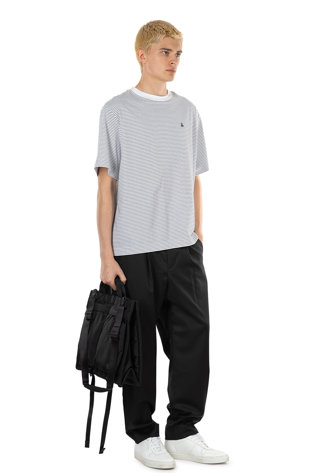 SOPHNET - Scorpion Border Wide Tee - White