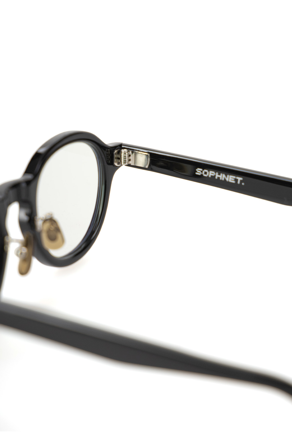 SOPHNET - Round Glasses - Black
