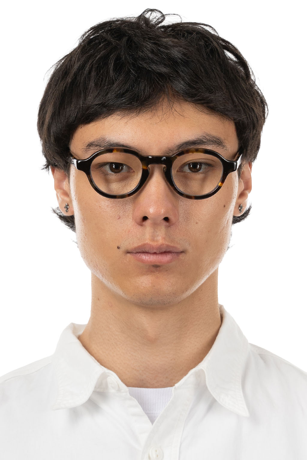 SOPHNET - Round Glasses - Brown