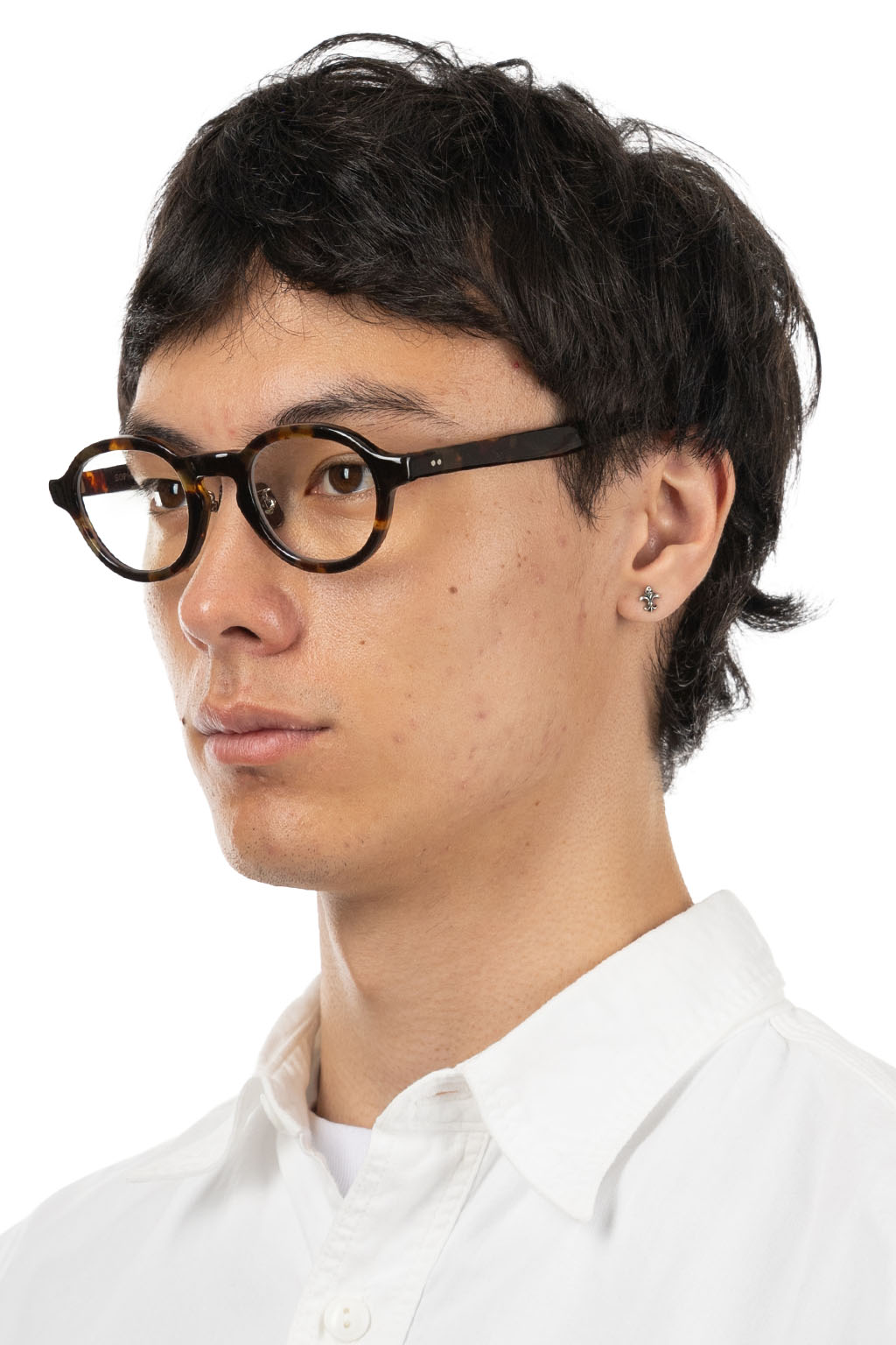 SOPHNET - Round Glasses - Brown