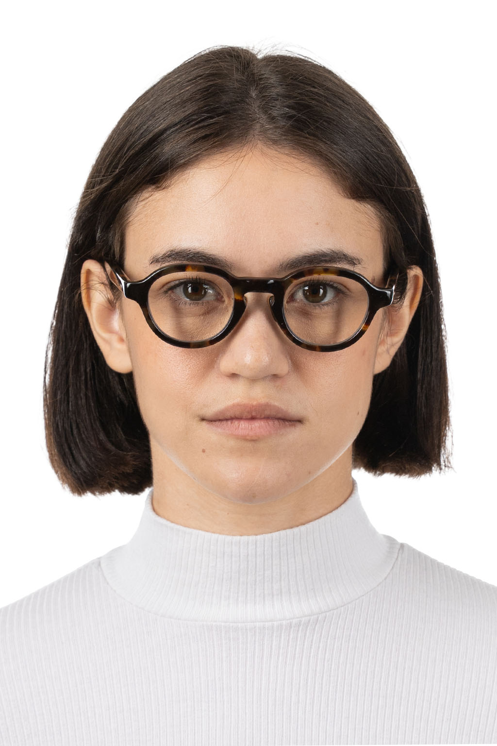 SOPHNET - Round Glasses - Brown