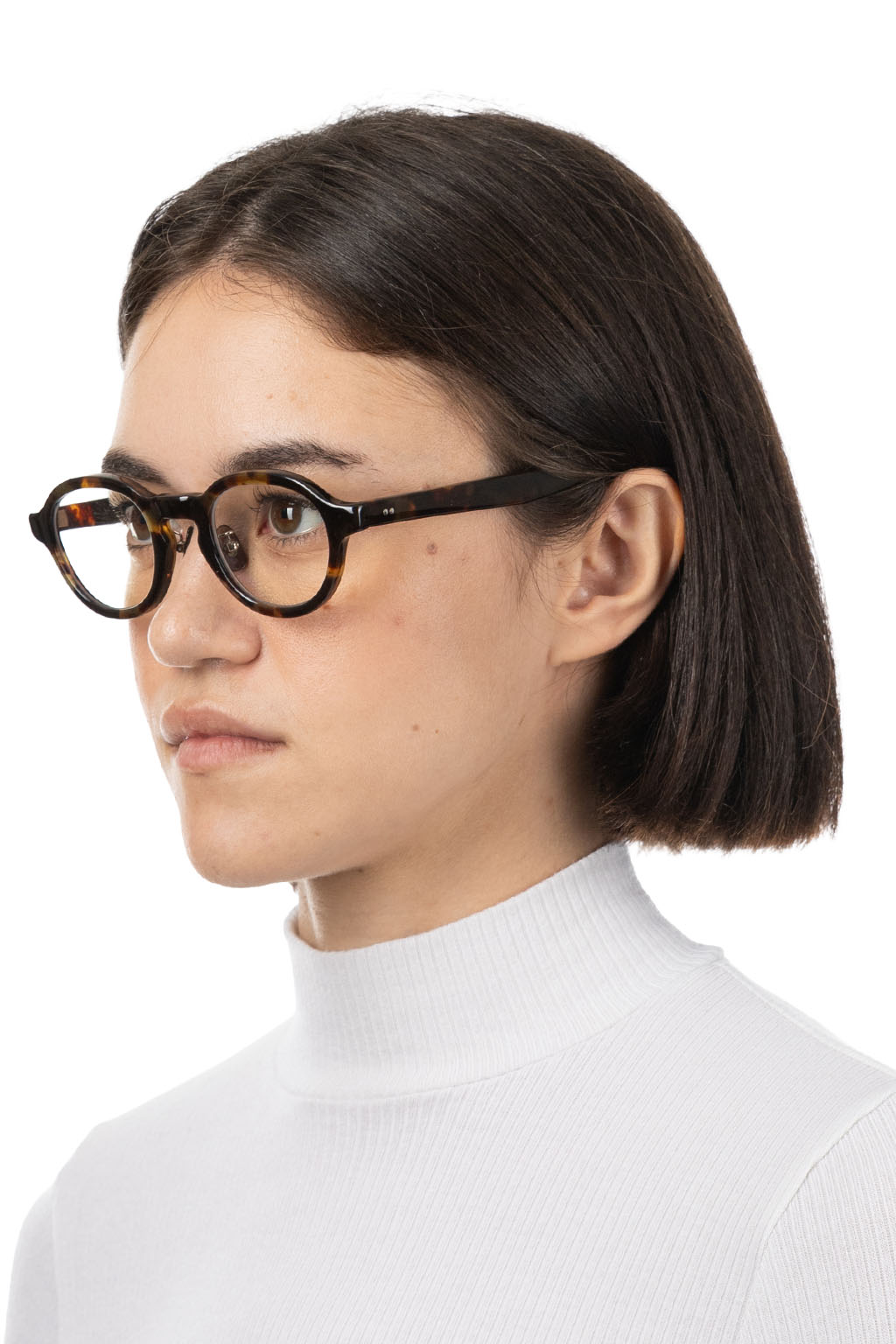 SOPHNET - Round Glasses - Brown