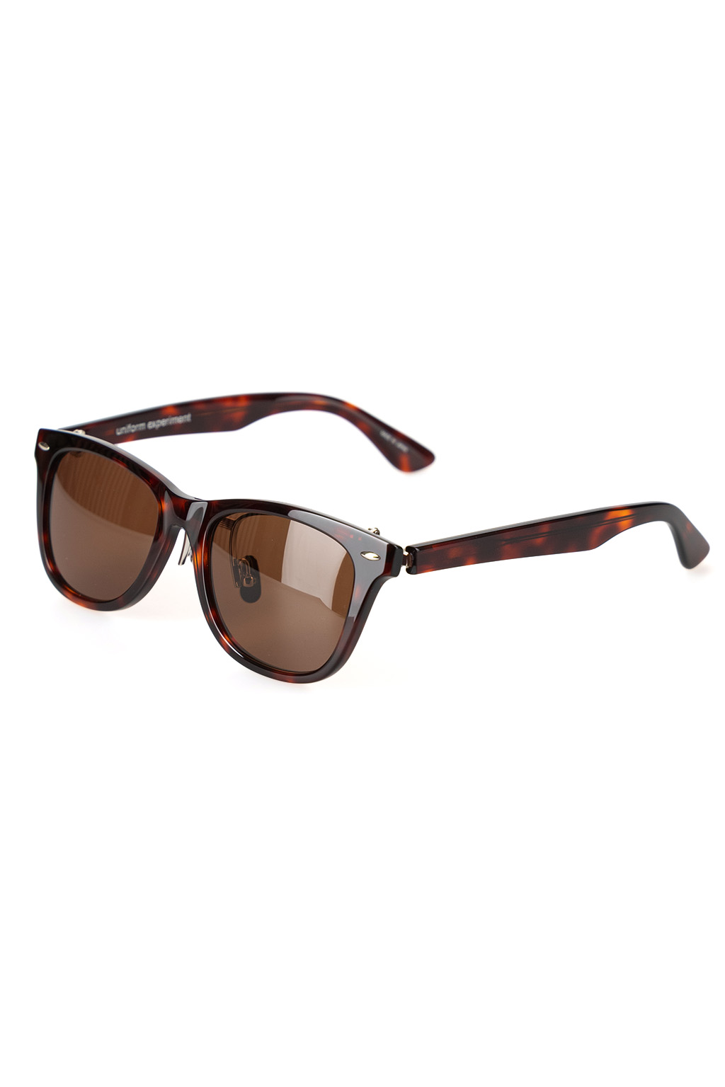 SOPHNET - Filp-UP Wellington Sunglasses - Brown