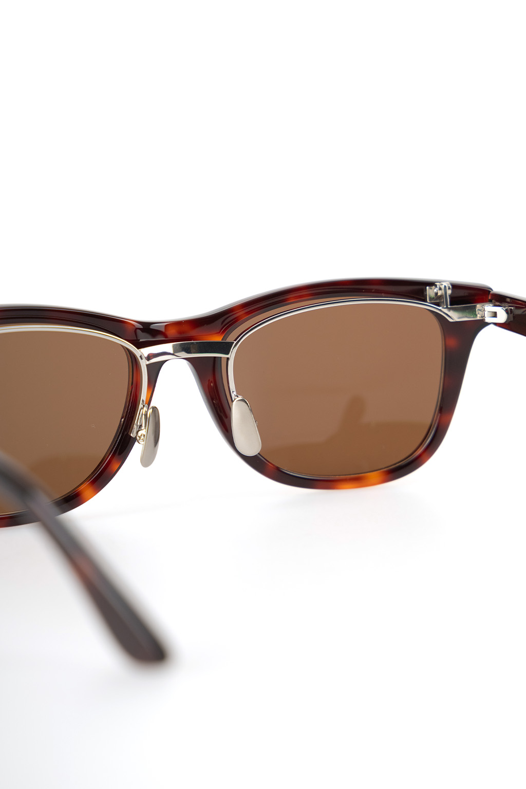 SOPHNET - Filp-UP Wellington Sunglasses - Brown