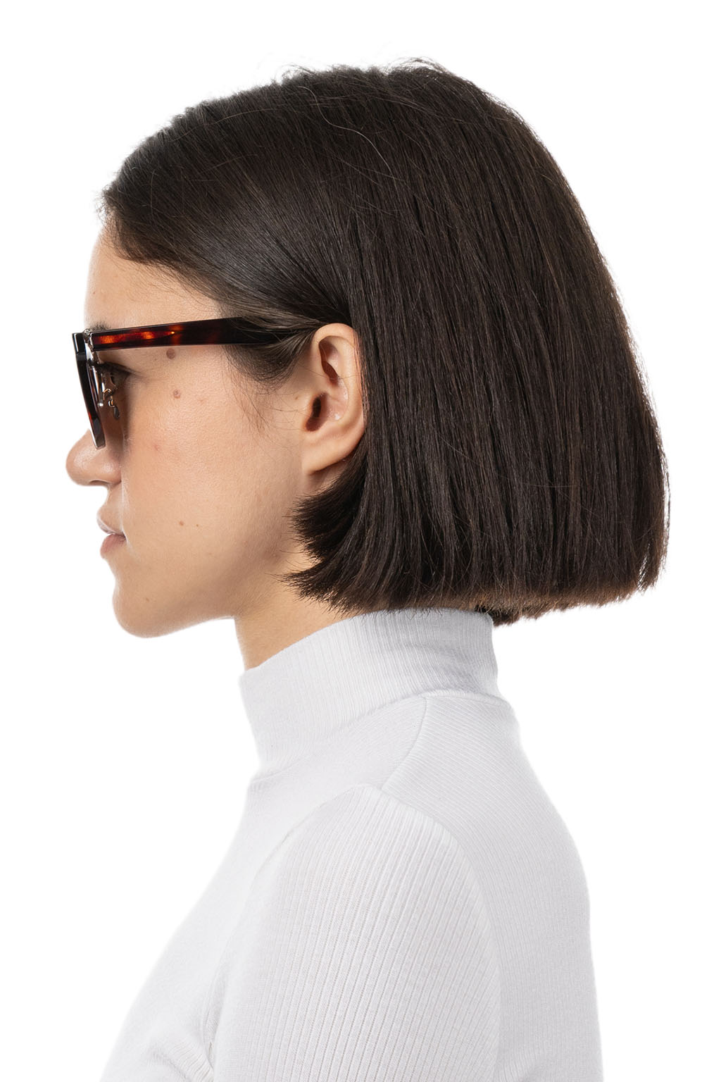 SOPHNET - Filp-UP Wellington Sunglasses - Brown