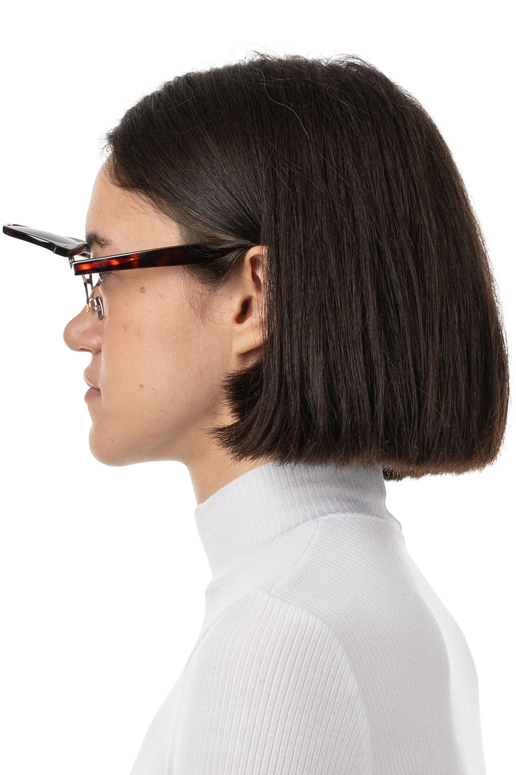 SOPHNET - Filp-UP Wellington Sunglasses - Brown