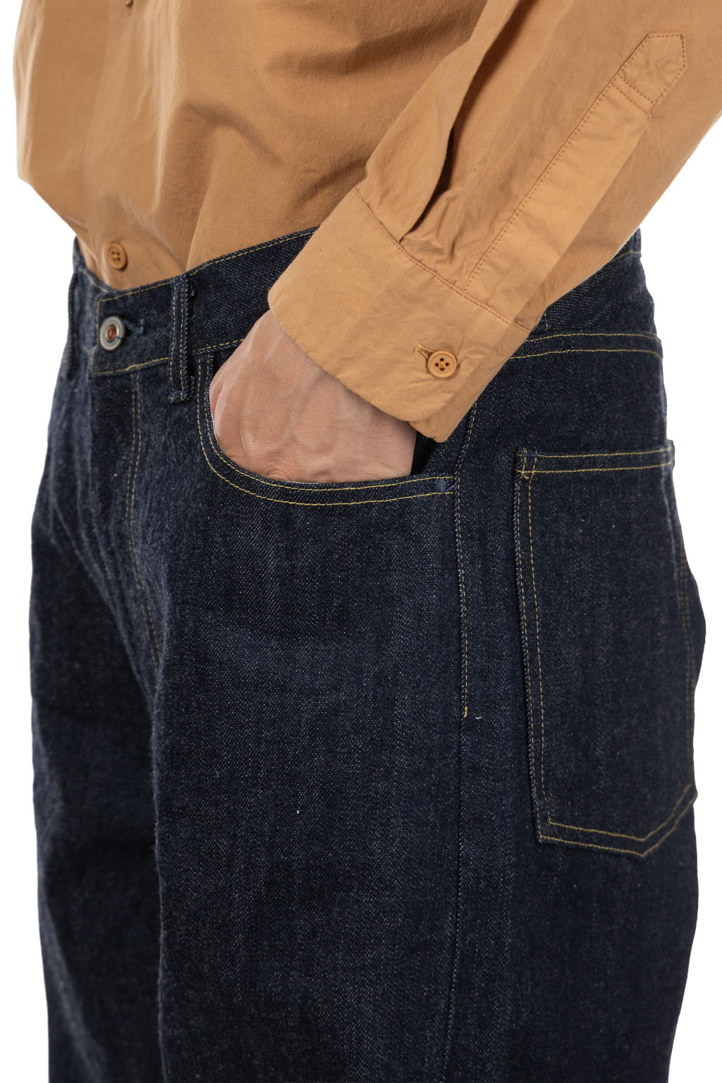 Still by hand - 5 Pockets Denim Pants - Navy