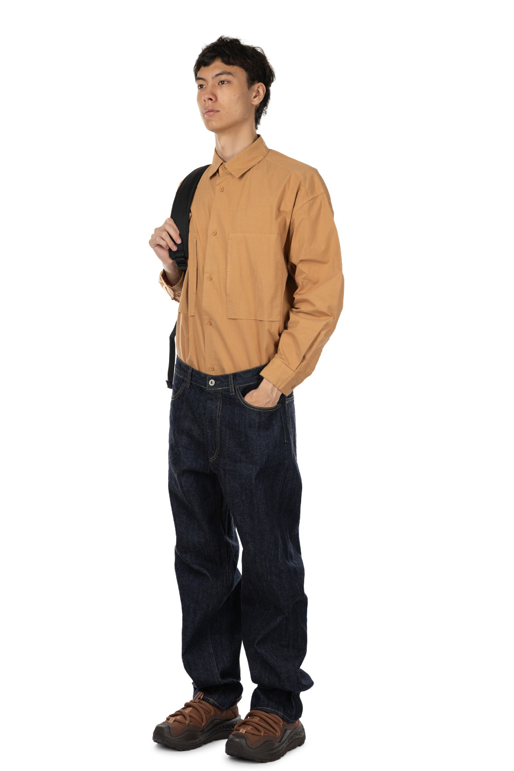 Still by hand - 5 Pockets Denim Pants - Navy