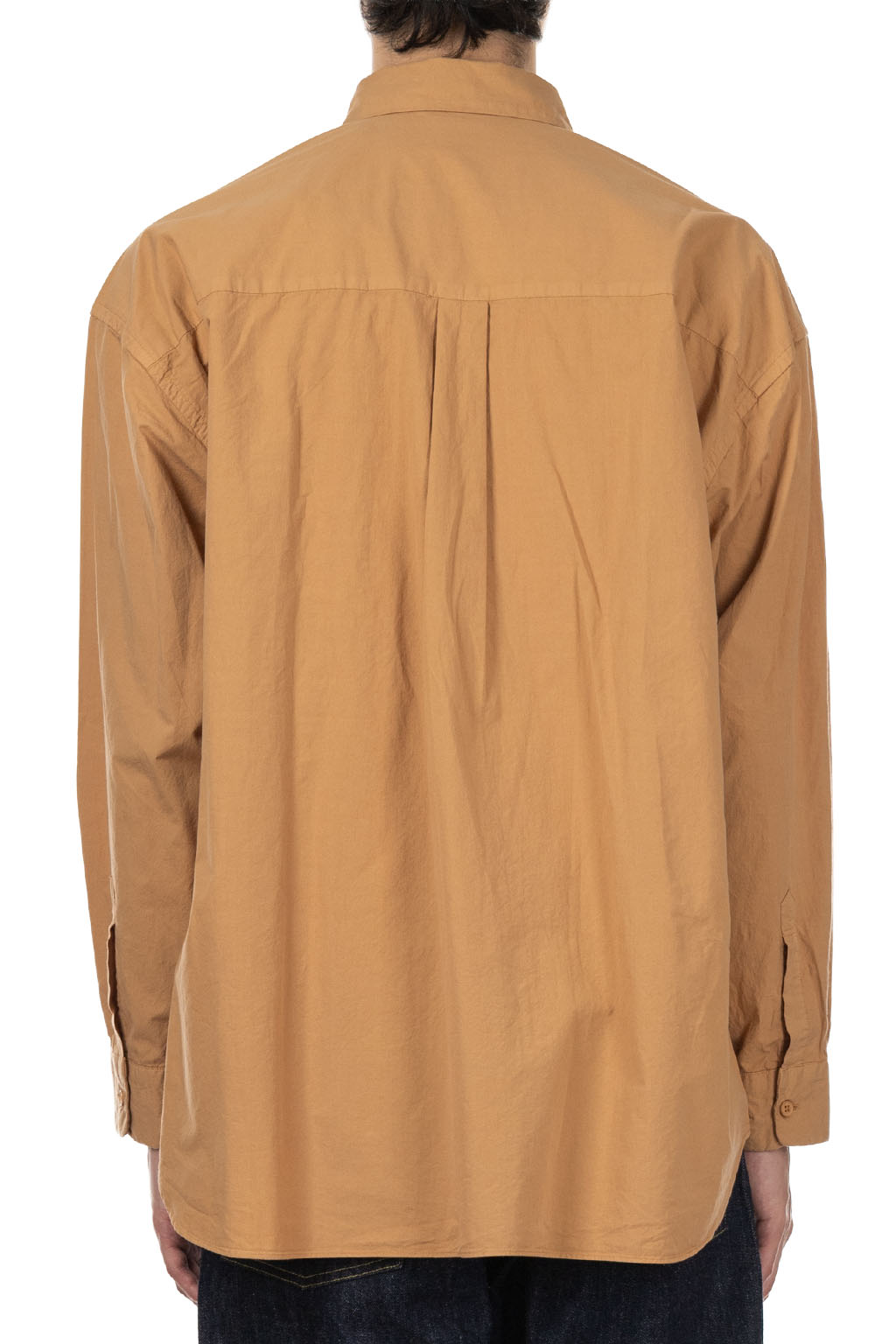 Still by hand - Garment-Dye Over Shirt - Pale Orange