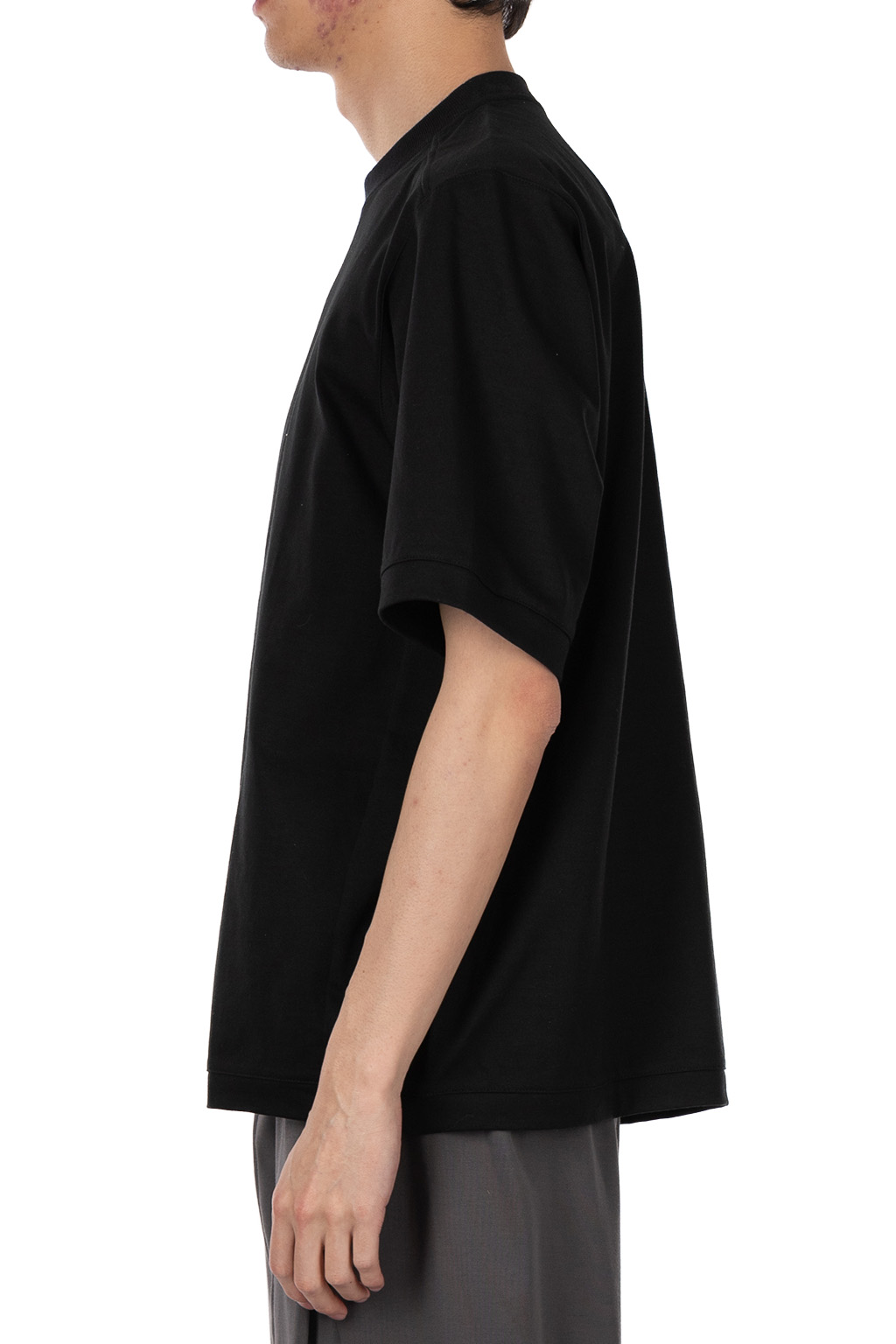 Still by hand - Half sleeve sweatshirt - Black