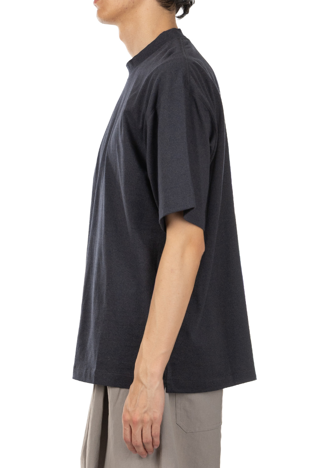 Still by hand - Mixed Colour T-Shirt - Blue Charcoal