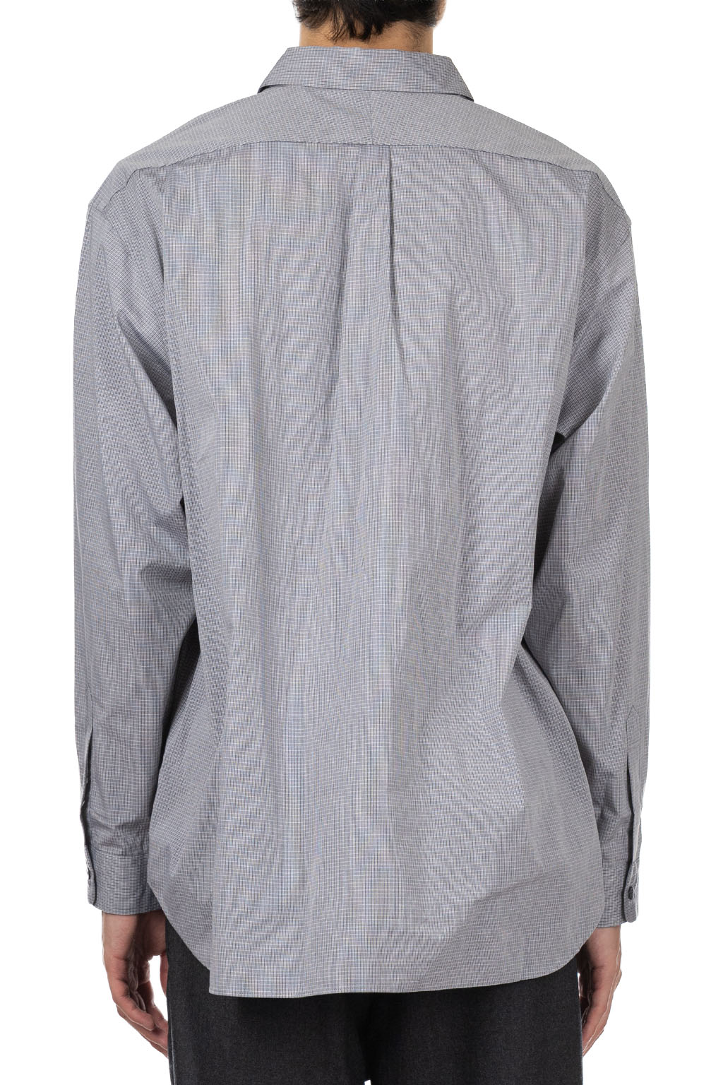 Still by hand - Oversized Shirt - Grey Check