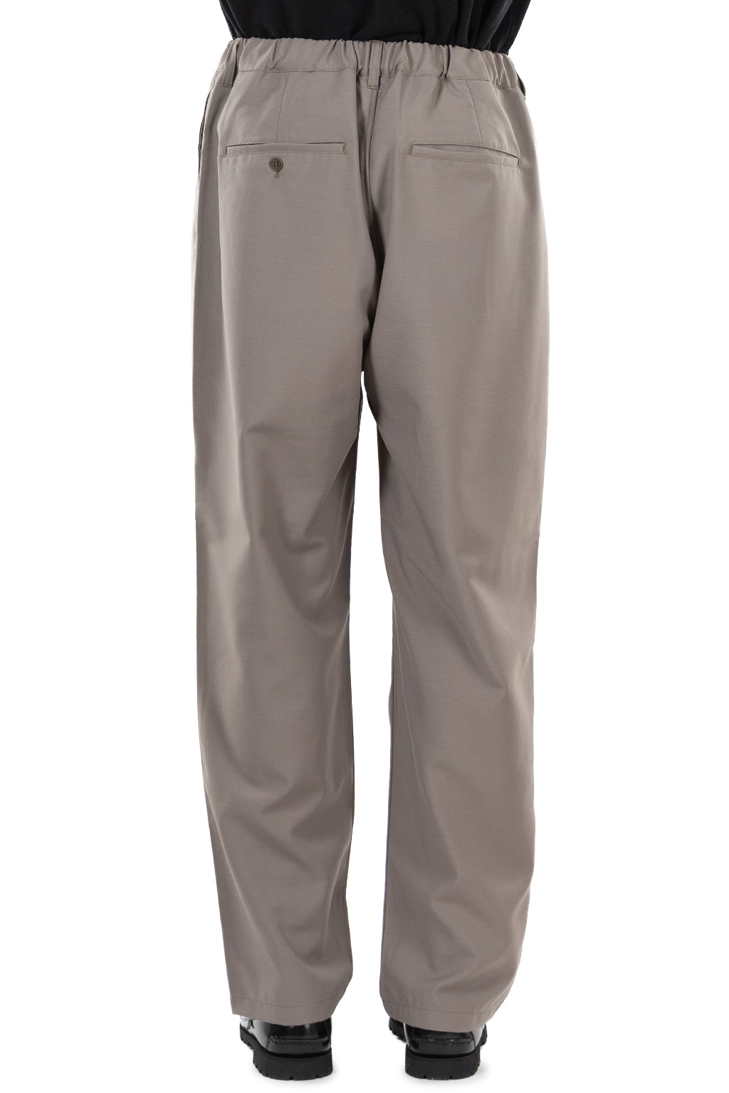 Still by hand - Relaxed 2-Pleat Pants - Greige