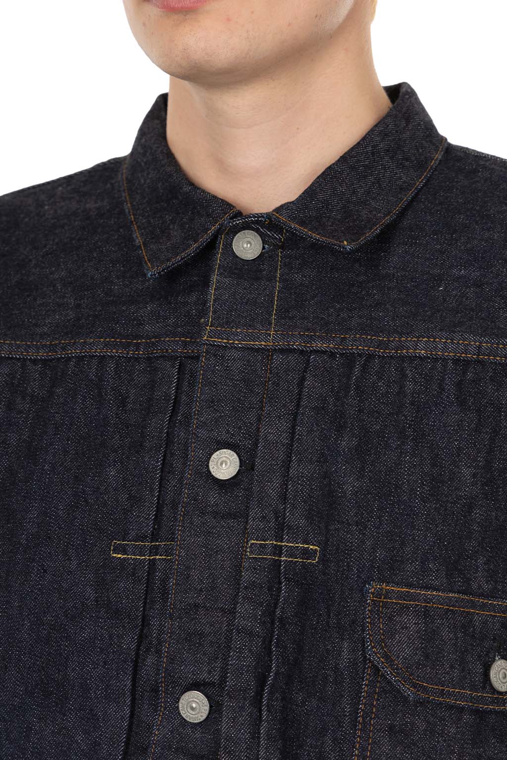 Sugar Cane - 13oz Denim Blouse 1936 Model (T-Back) - One Wash