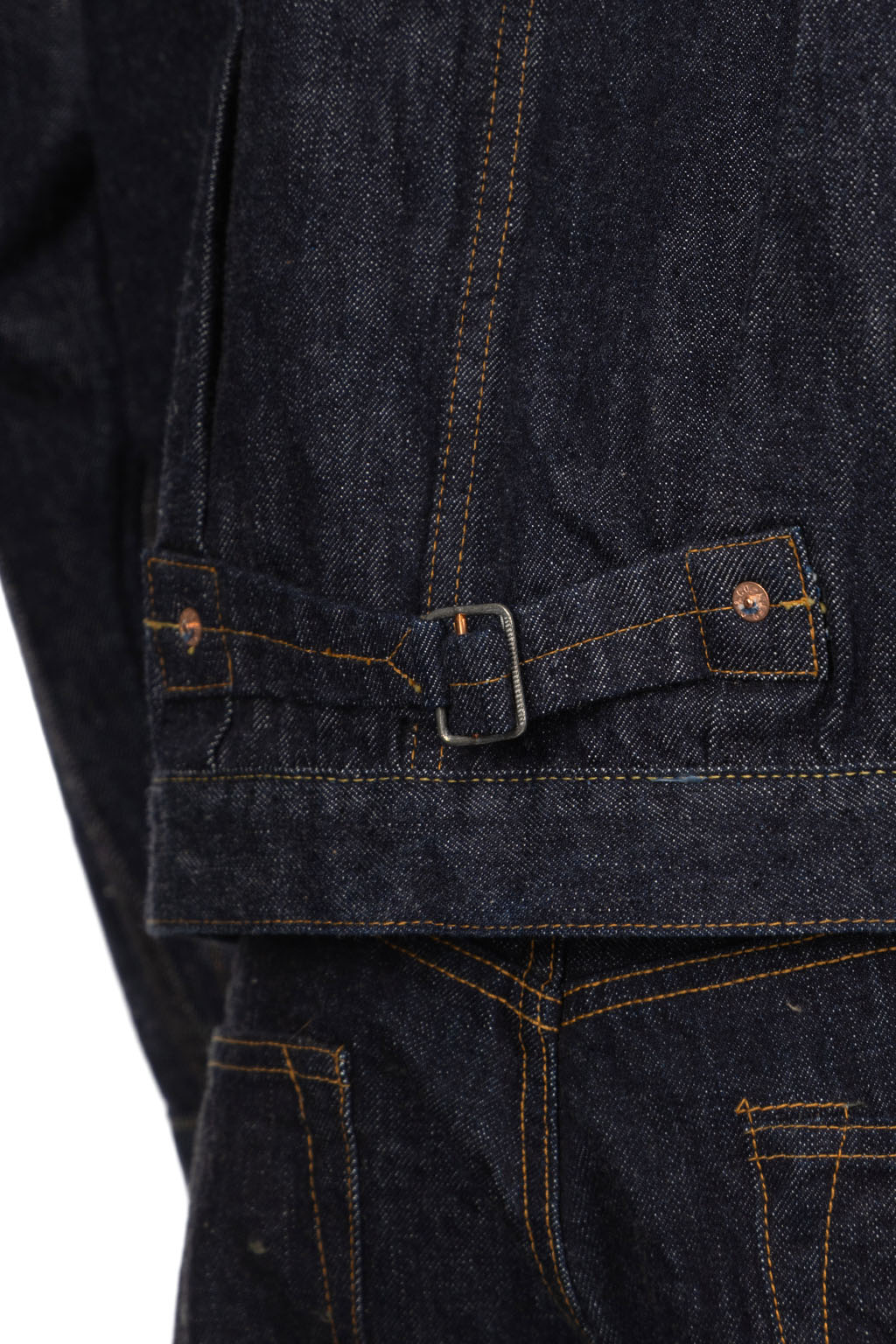 Sugar Cane - 13oz Denim Blouse 1936 Model (T-Back) - One Wash