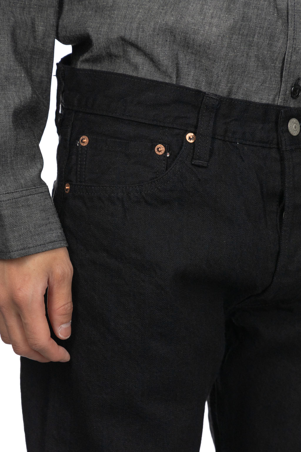 Sugar Cane 1947 Model Type-III - Slim Fit - Black