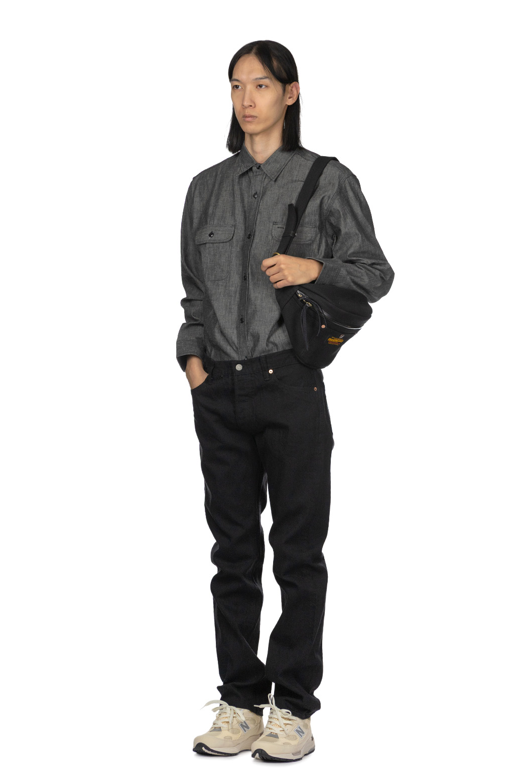 Sugar Cane 1947 Model Type-III - Slim Fit - Black