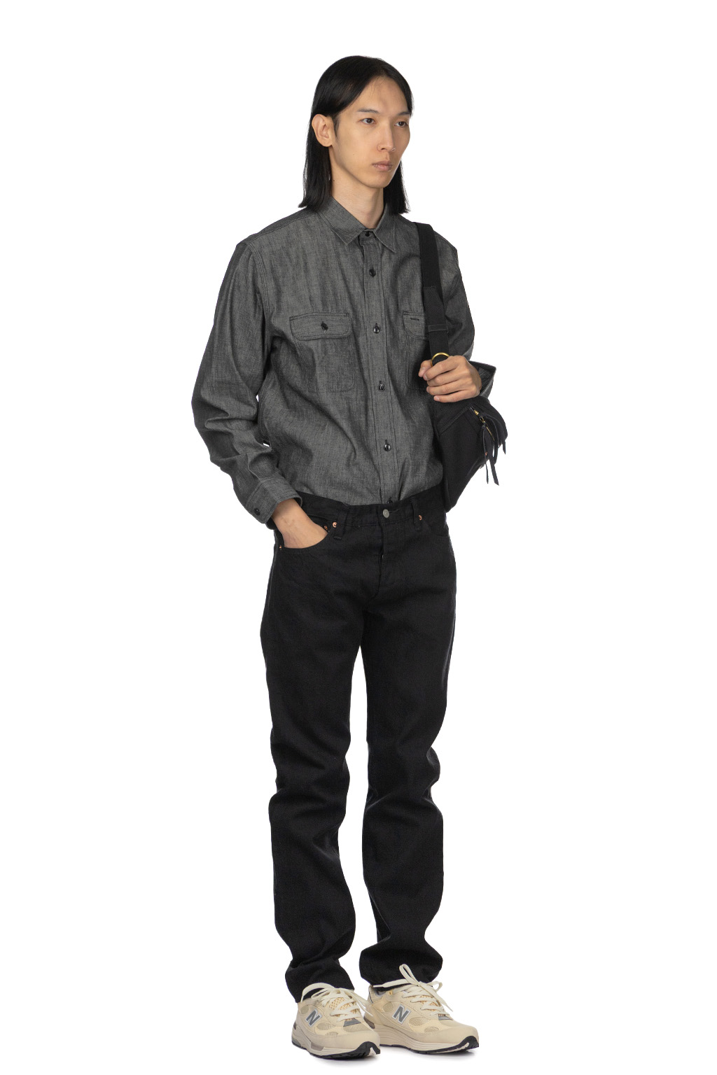 Sugar Cane 1947 Model Type-III - Slim Fit - Black