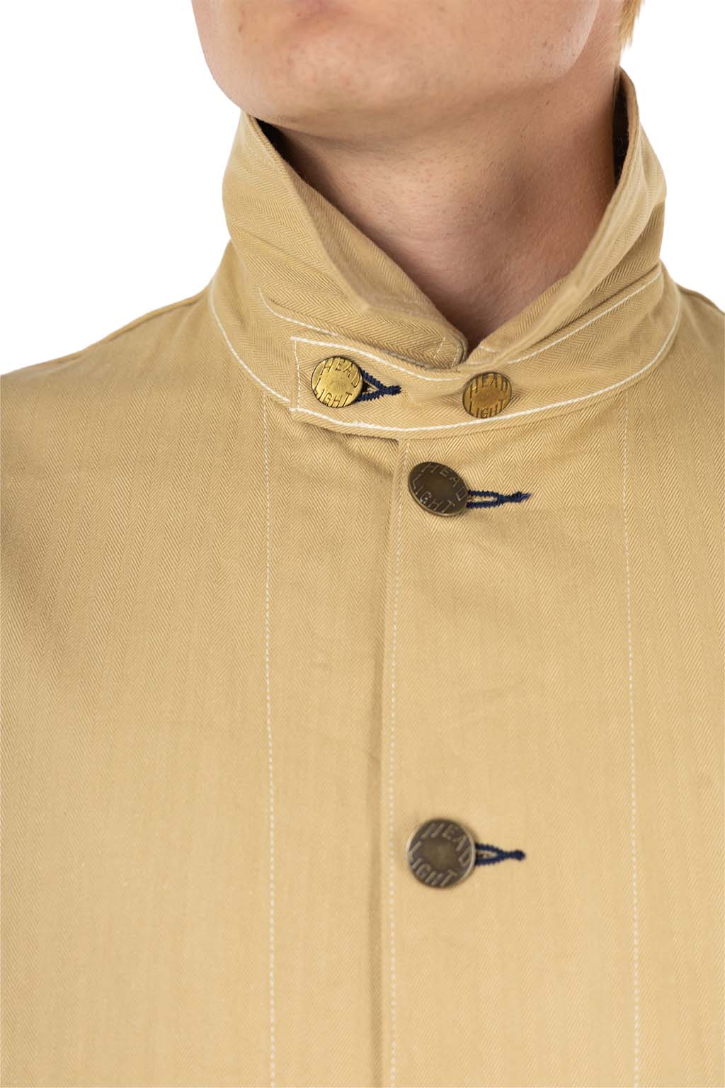 Sugar Cane - Headlight - 10oz Random HBT Work Coat