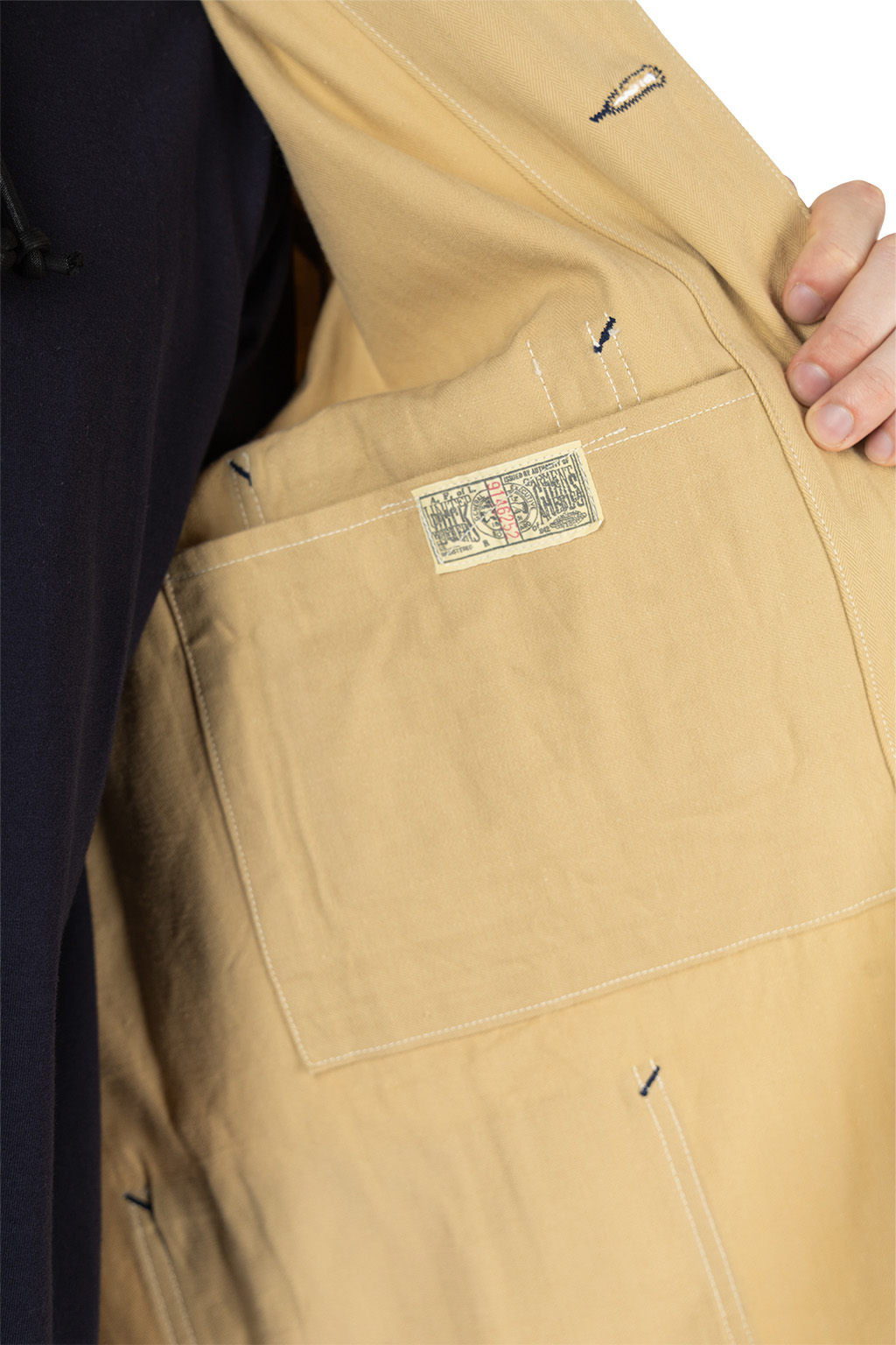 Sugar Cane - Headlight - 10oz Random HBT Work Coat