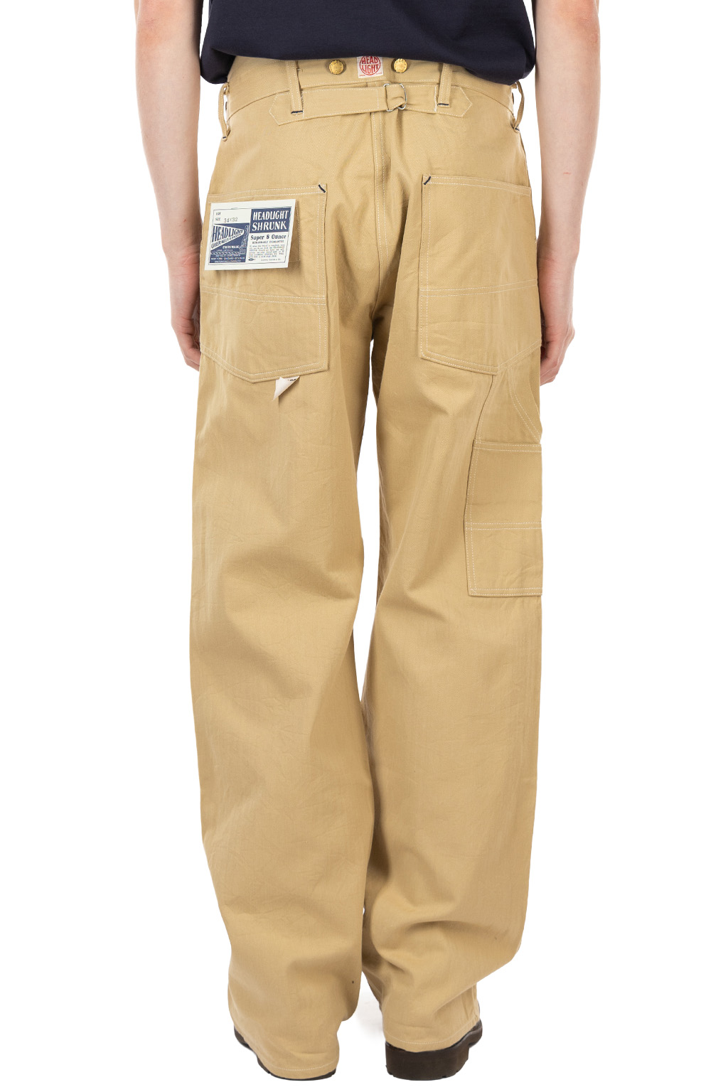 Sugar Cane - Headlight - 10oz Random Herringbone Twill Dungarees Work Pants