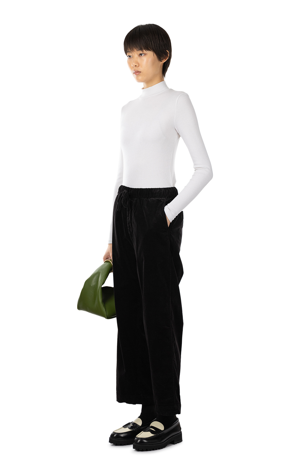 TOUJOURS - Easy Field Trousers - Midnight