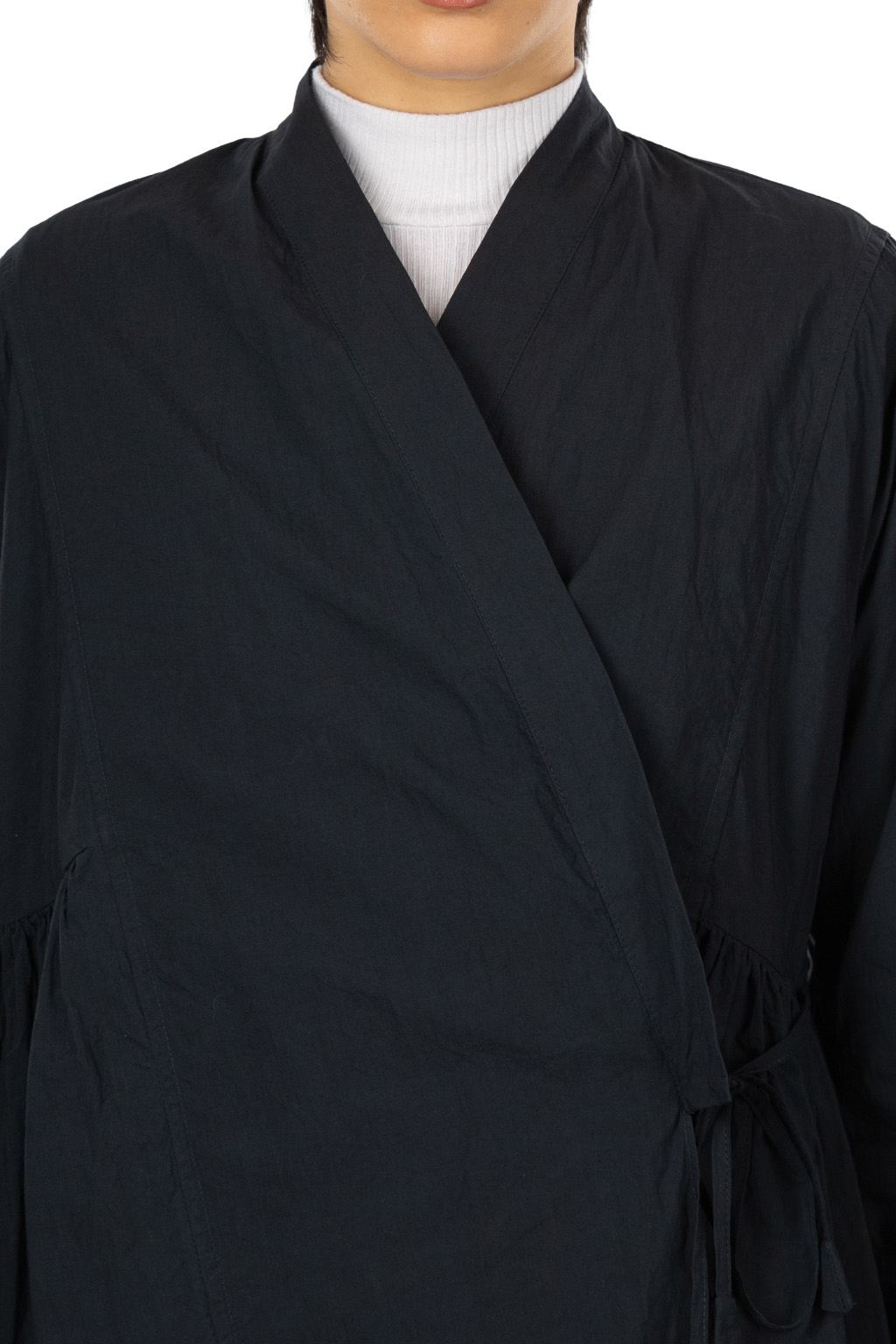 TOUJOURS - Kediya Shirt - Black Navy