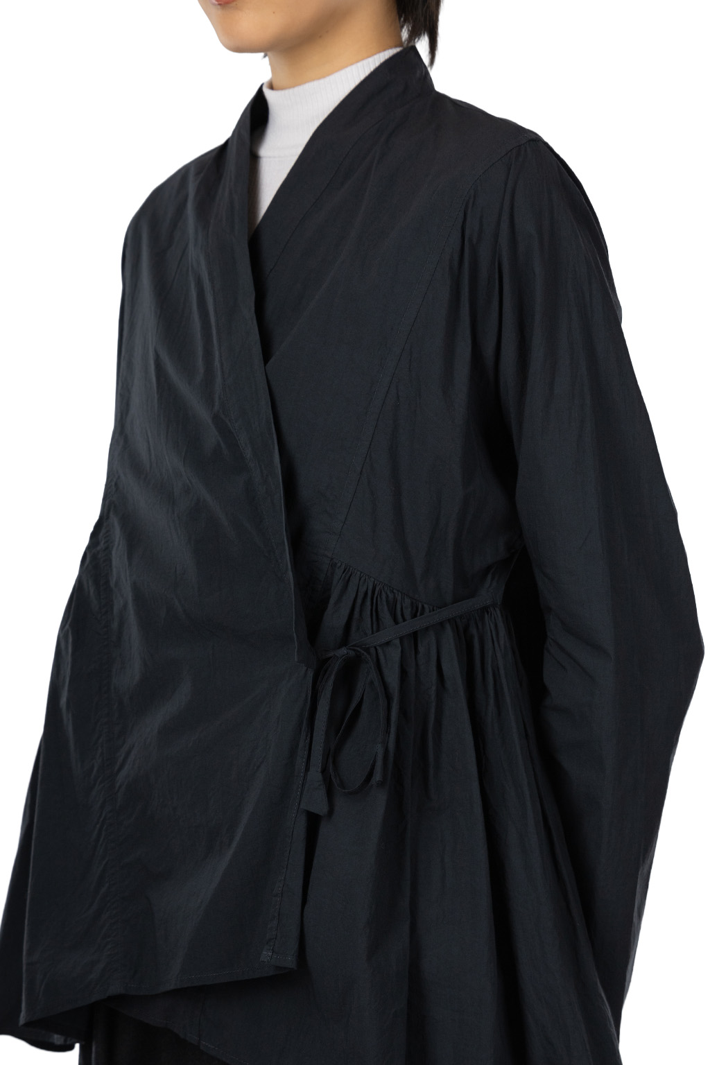 TOUJOURS - Kediya Shirt - Black Navy