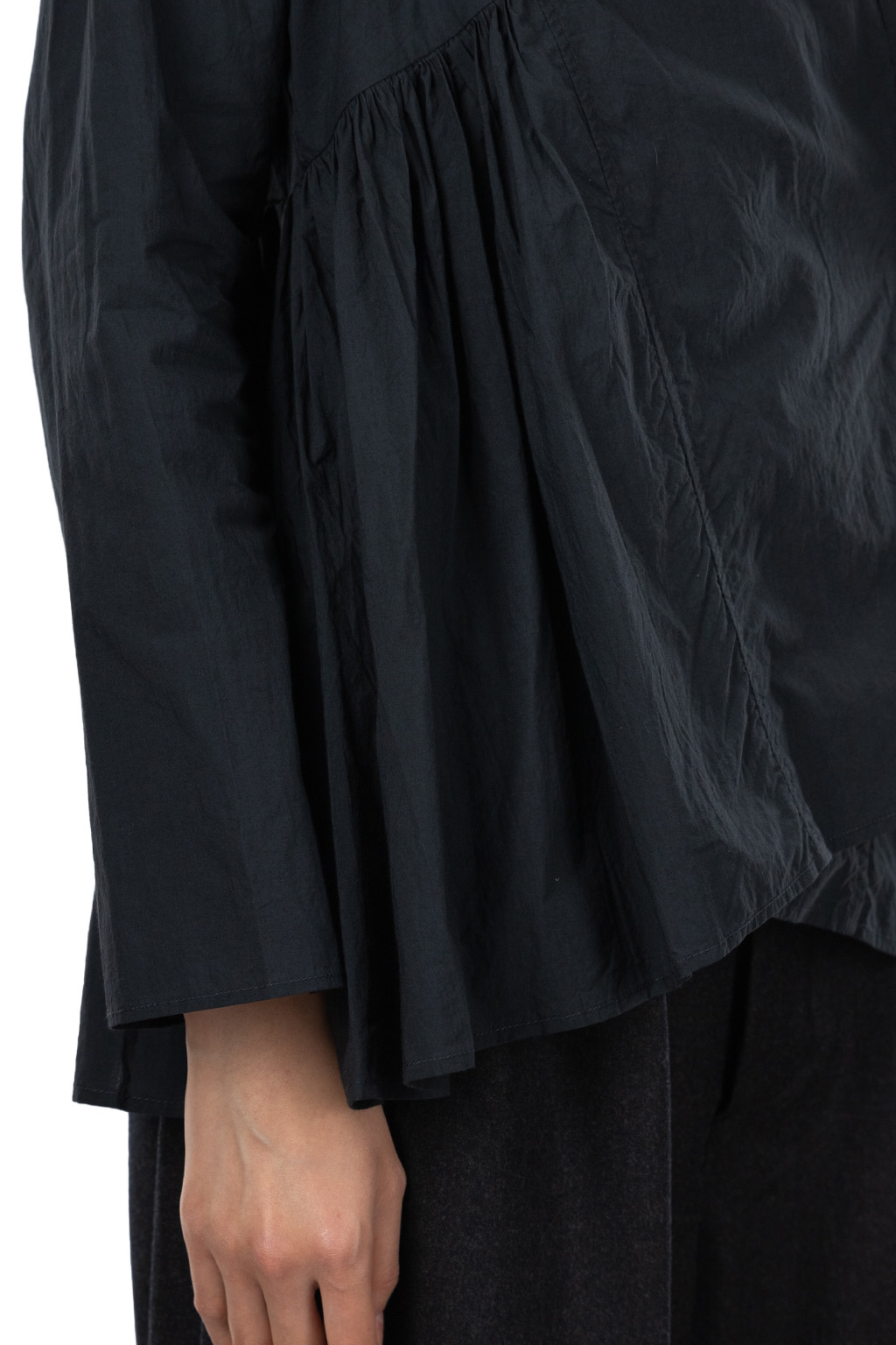 TOUJOURS - Kediya Shirt - Black Navy