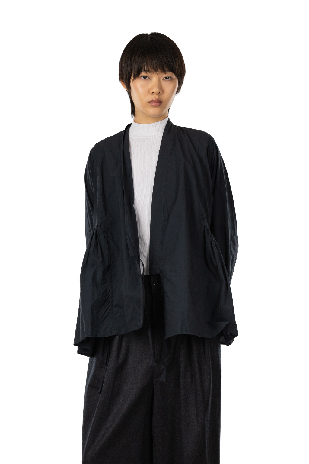 TOUJOURS - Kediya Shirt - Black Navy