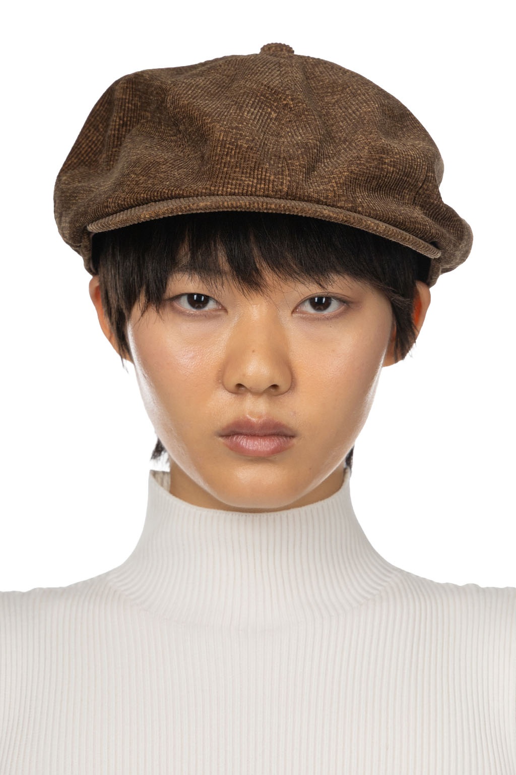 Taiga Takahashi - Lot.006 Newsboy Cap - Melange Brown