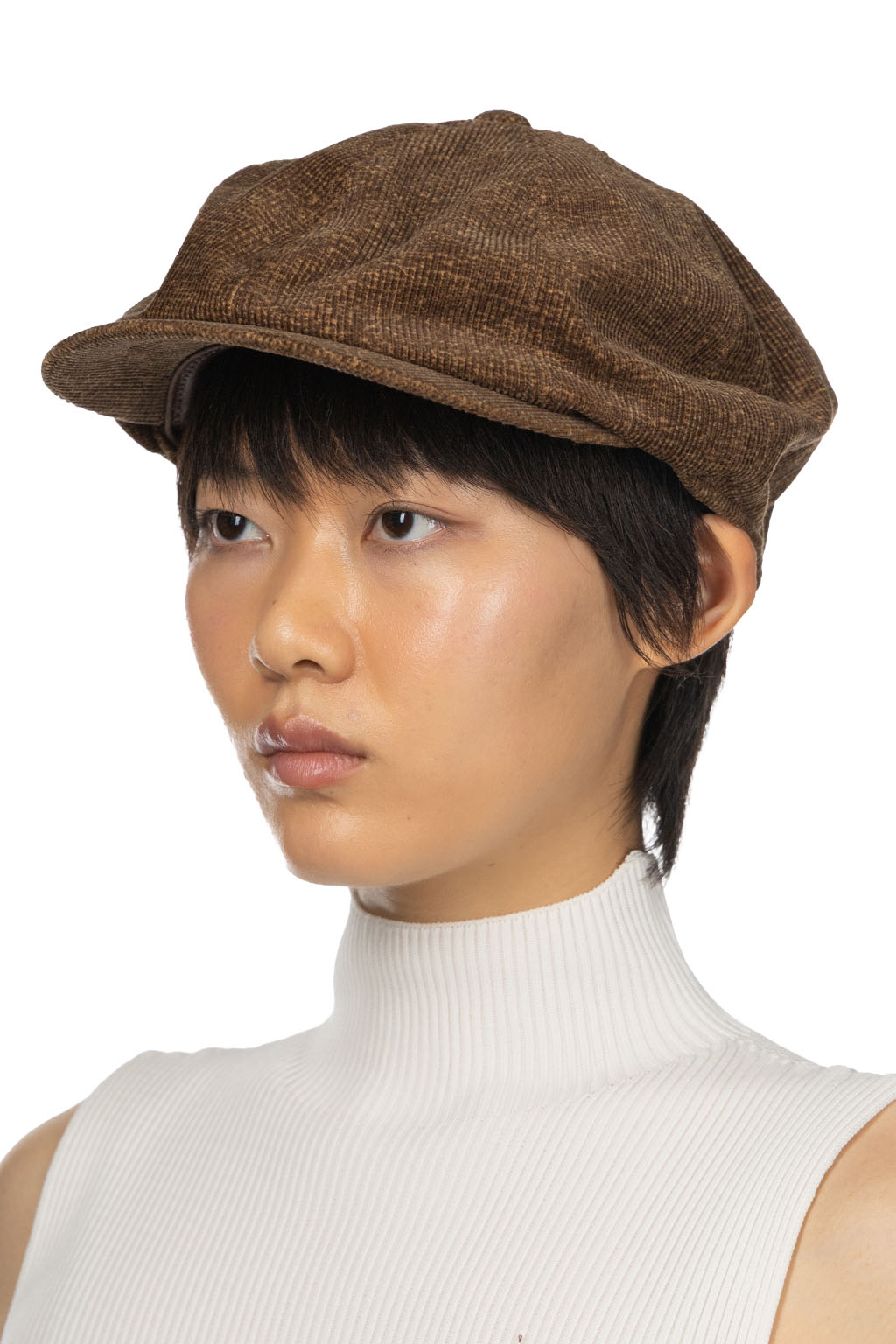Taiga Takahashi - Lot.006 Newsboy Cap - Melange Brown