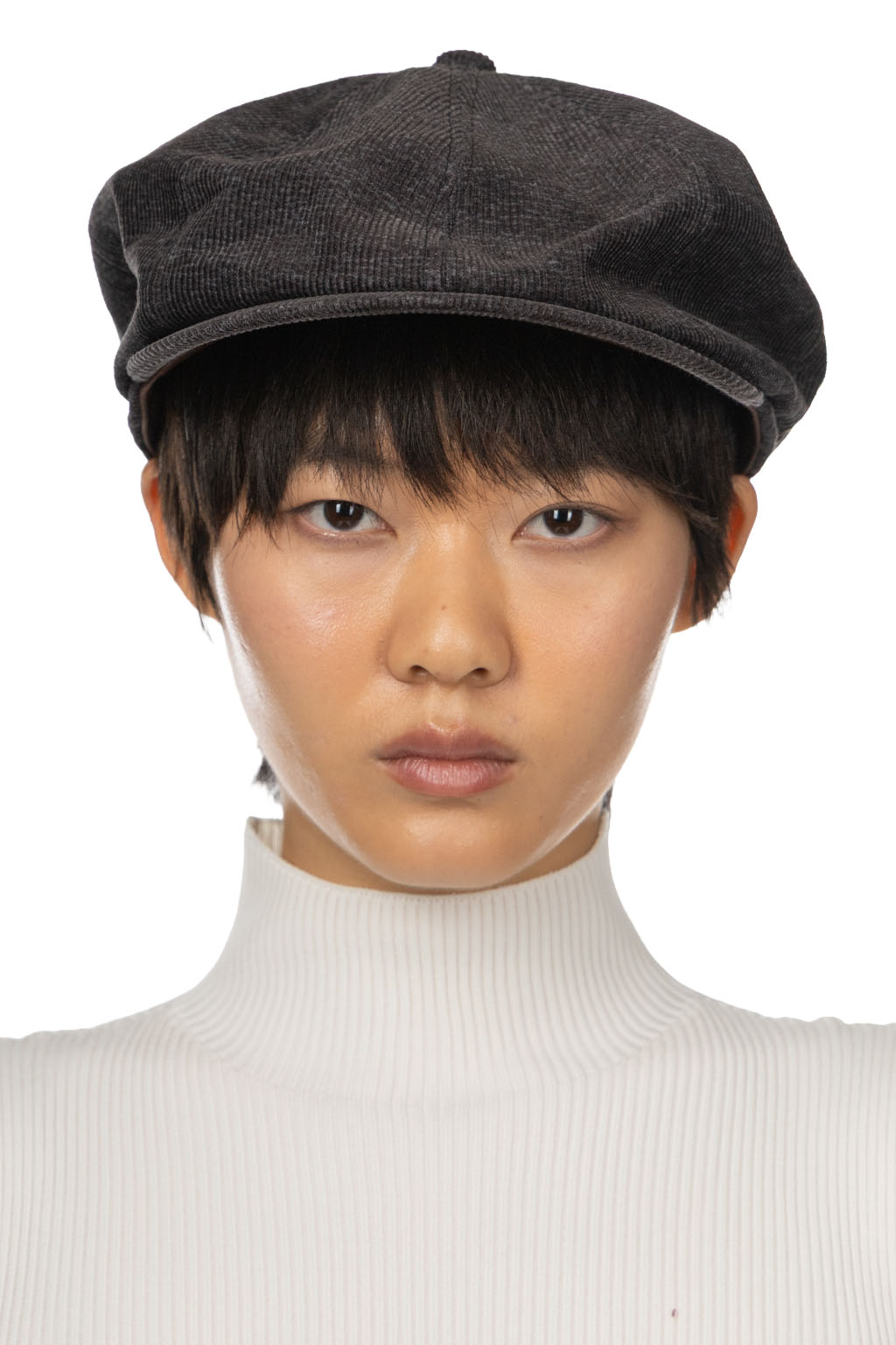 Taiga Takahashi - Lot.006 Newsboy Cap - Melange Charcoal
