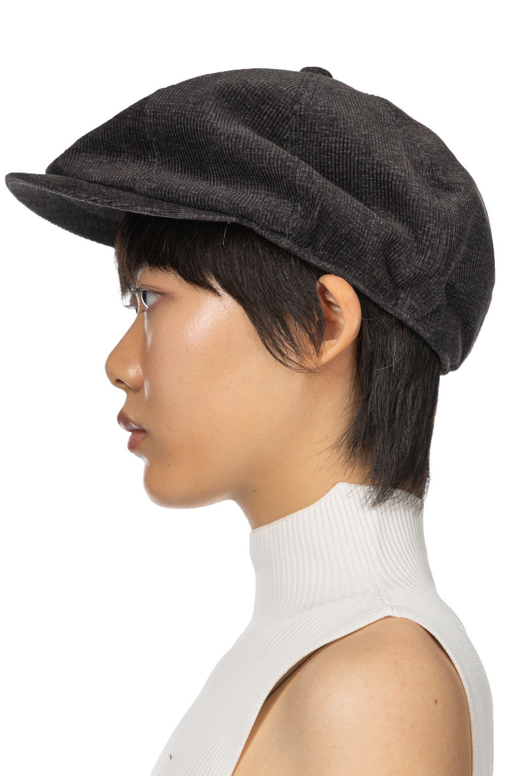 Taiga Takahashi - Lot.006 Newsboy Cap - Melange Charcoal