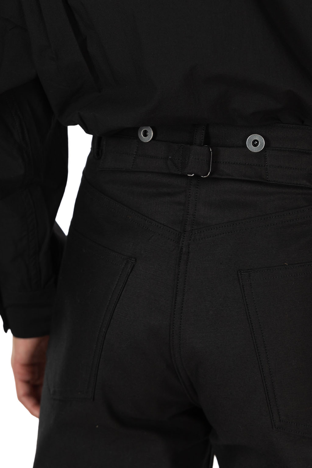 Taiga Takahashi - Lot. 225 Buckle-Backed Trousers C 1930 - Black