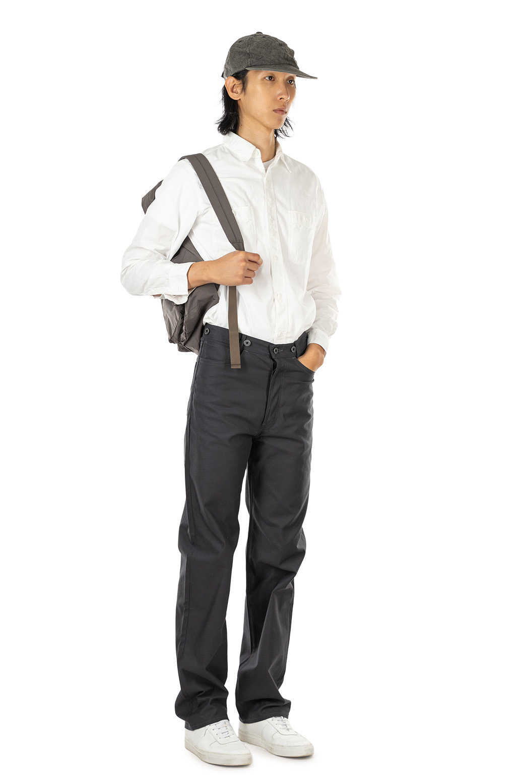 Taiga Takahashi - Lot. 225 Buckle-Backed Trousers C 1930 - Charcoal