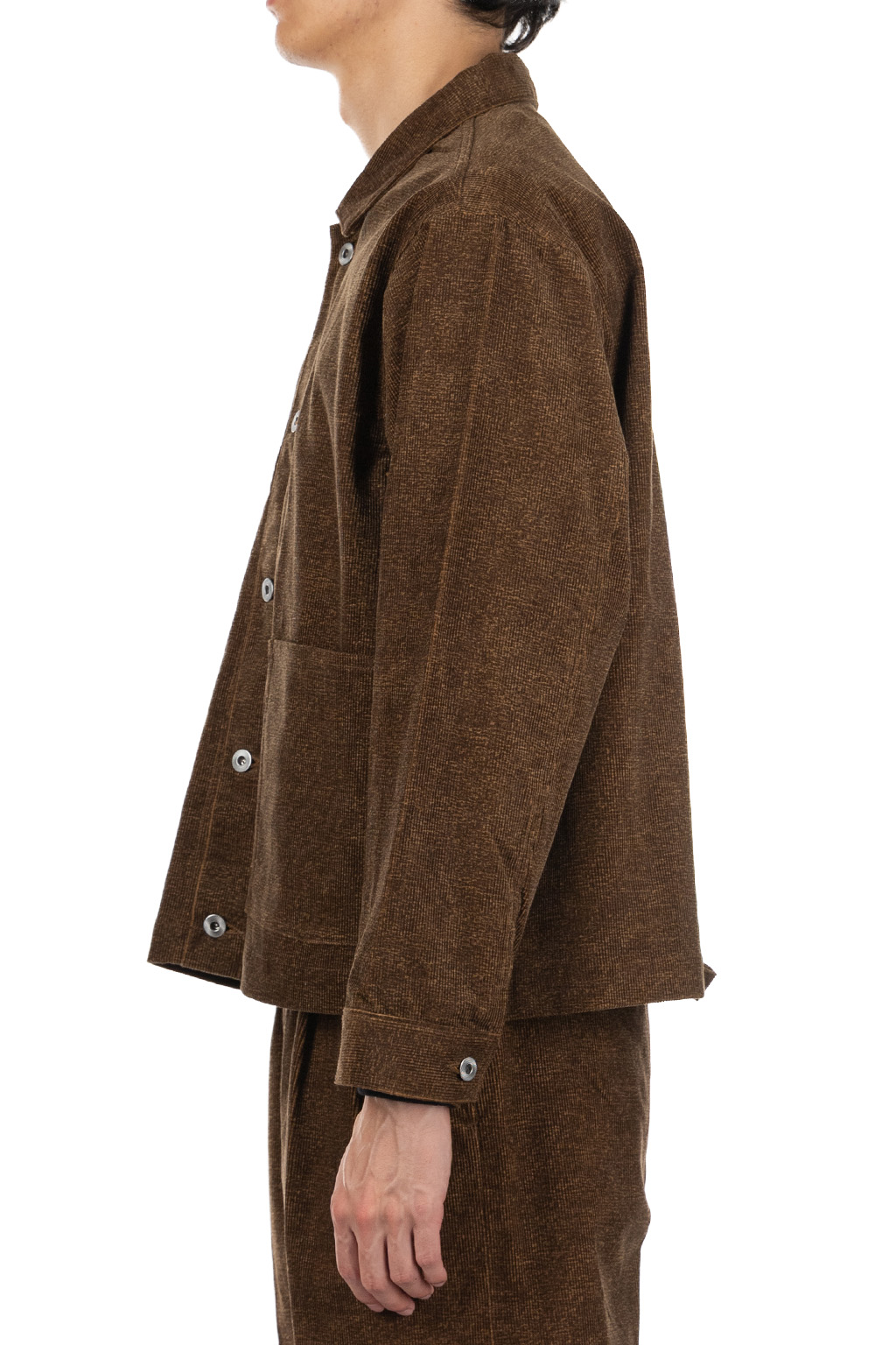 Taiga Takahashi - Lot.303 Coverall Jacket - Melange Brown