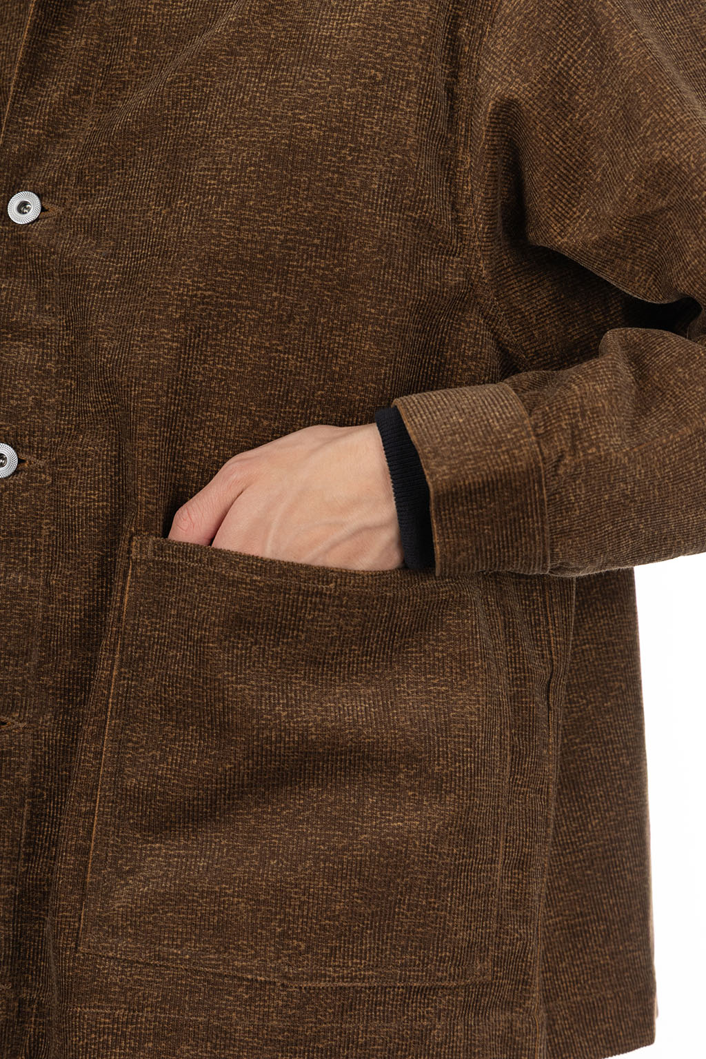 Taiga Takahashi - Lot.303 Coverall Jacket - Melange Brown