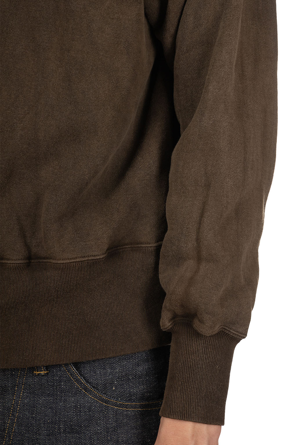 Taiga Takahashi - Lot.603 Sweat Shirt -- Mud Dyed Brown 