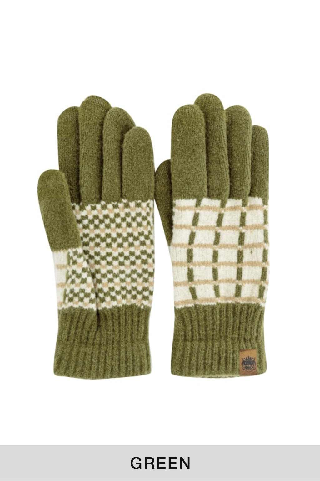 Tehtava - Touchscreen Gloves Check - 2 Color Choices