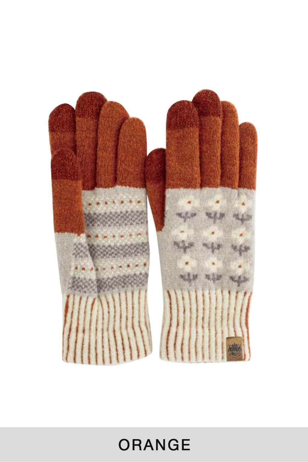 Tehtava - Touchscreen Gloves Flowers - 2 Color Choices