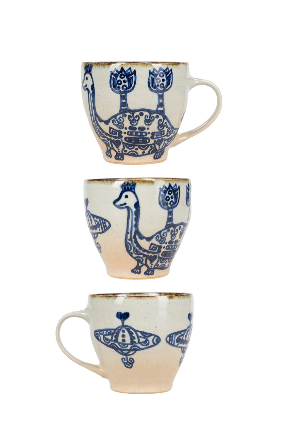 The Art of Japanese Ceramics - Ikuko - Brachiosaurus Ceramic Mug - Large