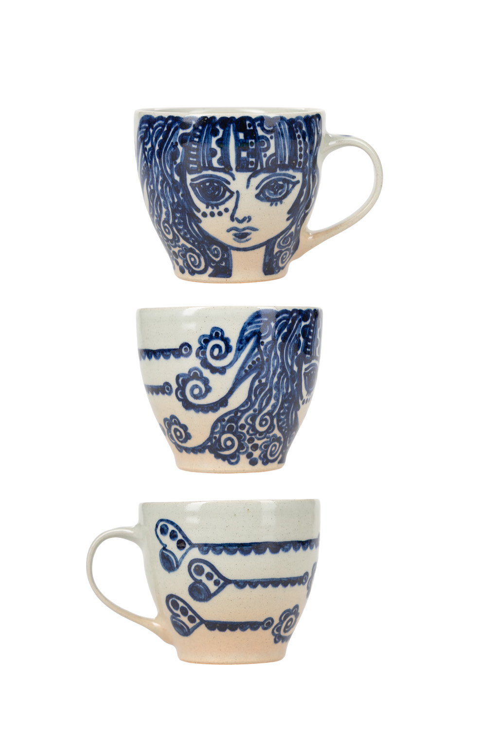 The Art of Japanese Ceramics - Ikuko - Girl Ceramic Mug - Large