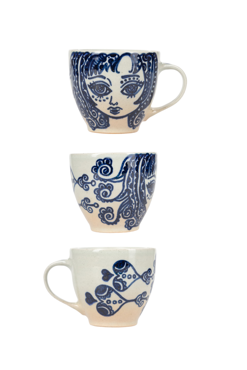 The Art of Japanese Ceramics - Ikuko - Girl Ceramic Mug - Large