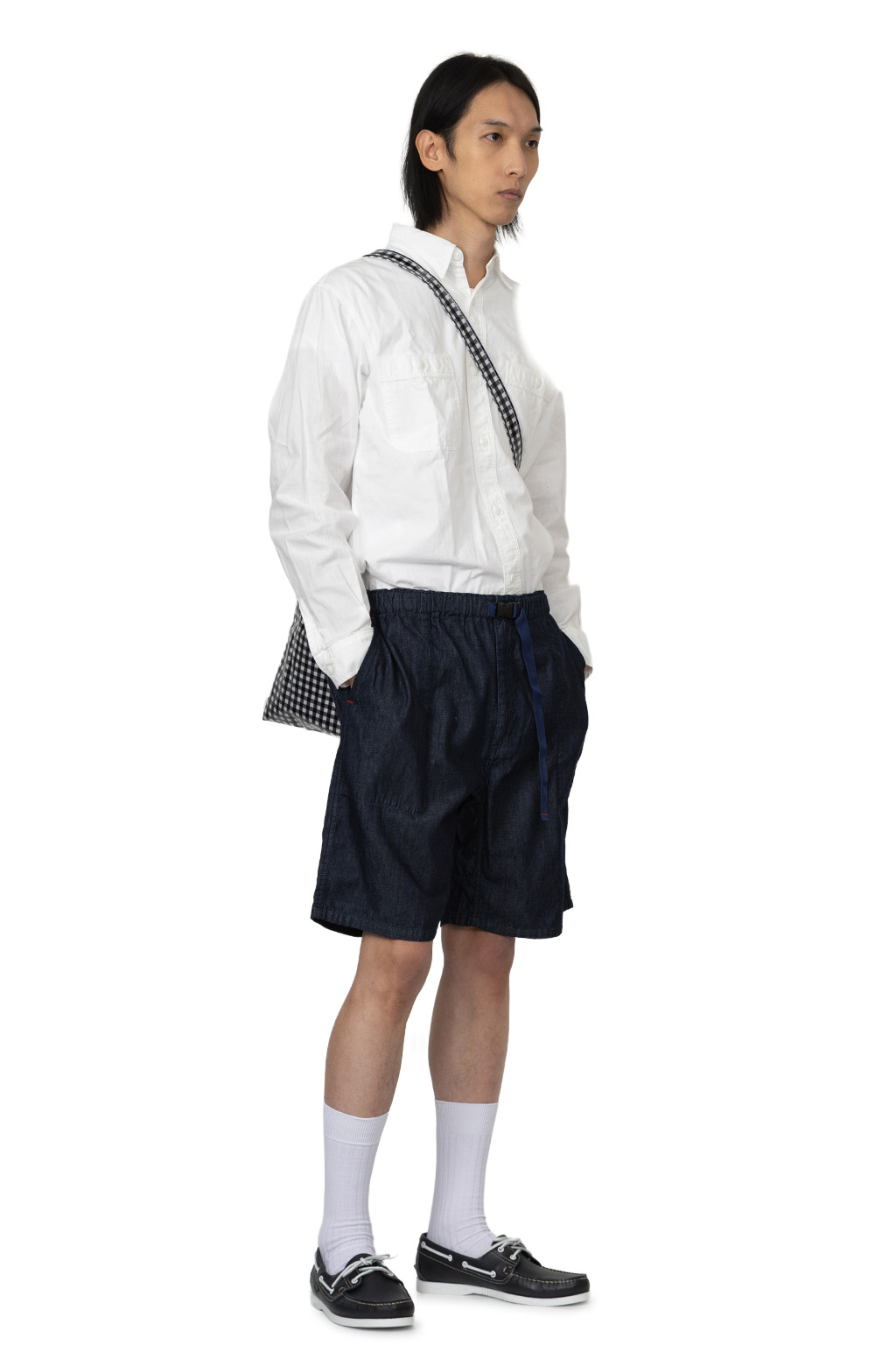 Tigre Brocante - 6oz Denim Easy Shorts - Indigo