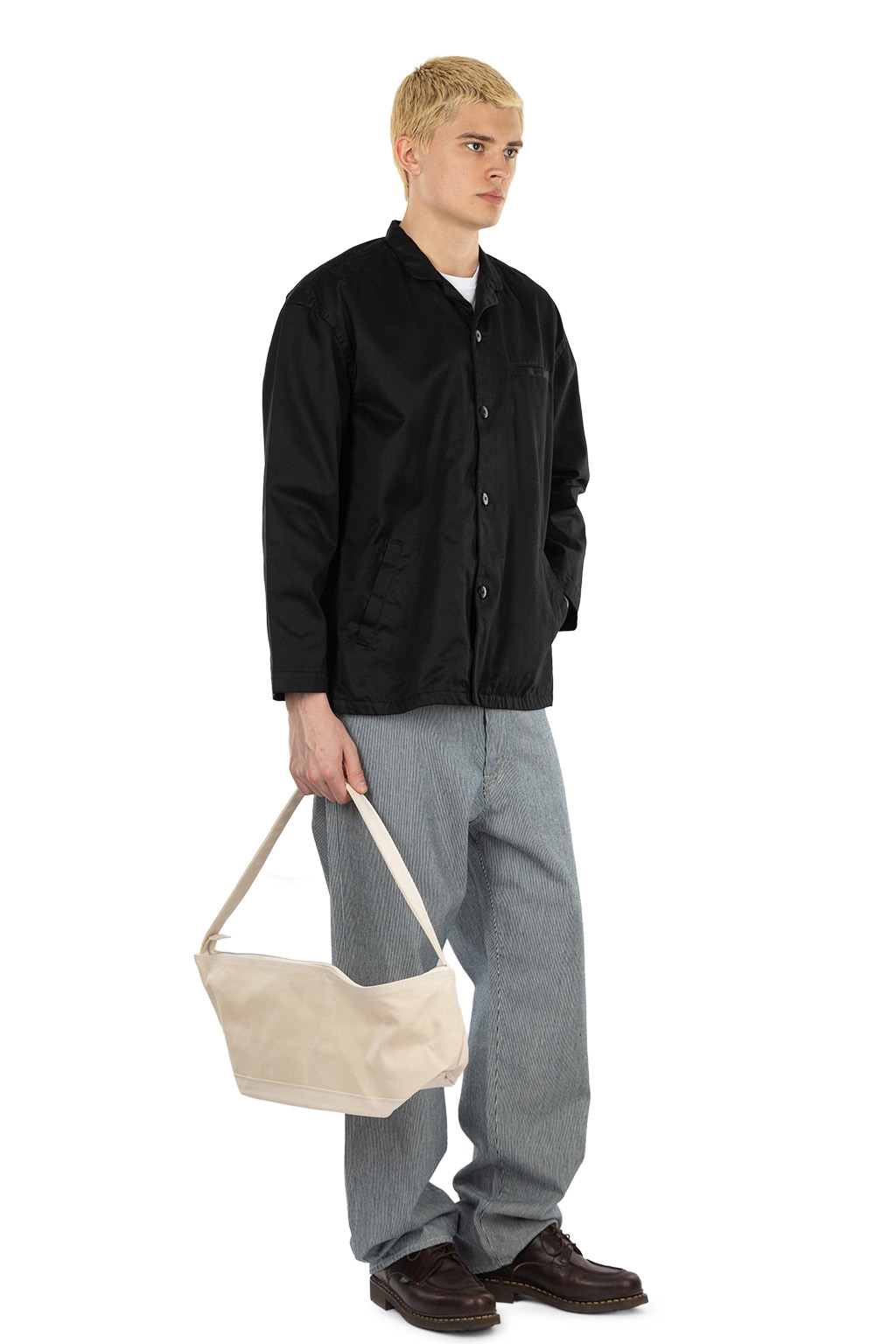 Tigre Brocante - Chino Foreman Tailored Jacket - Black