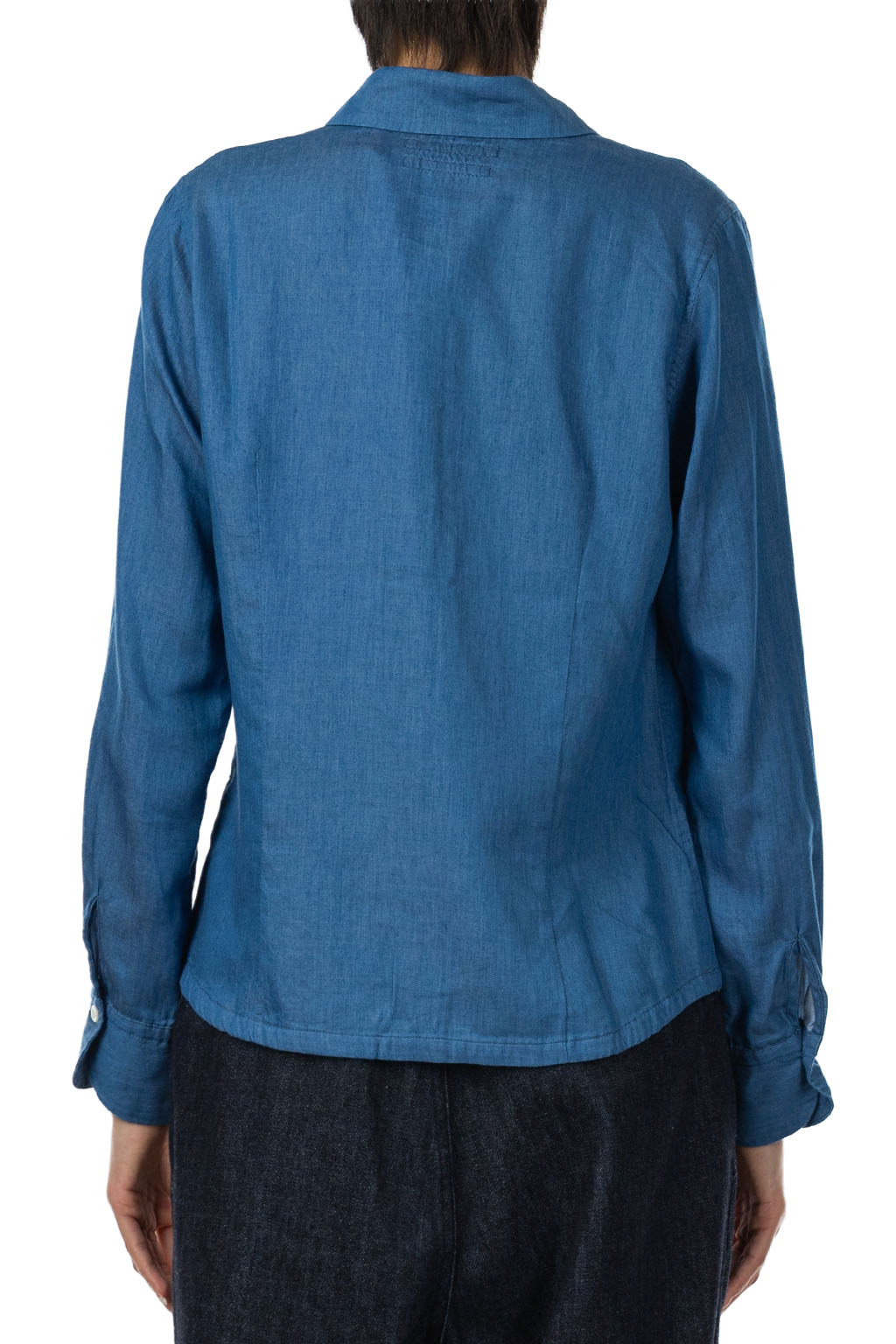 Tigre Brocante - Cotton Tencel Denim Esprit Long Sleeve Shirt