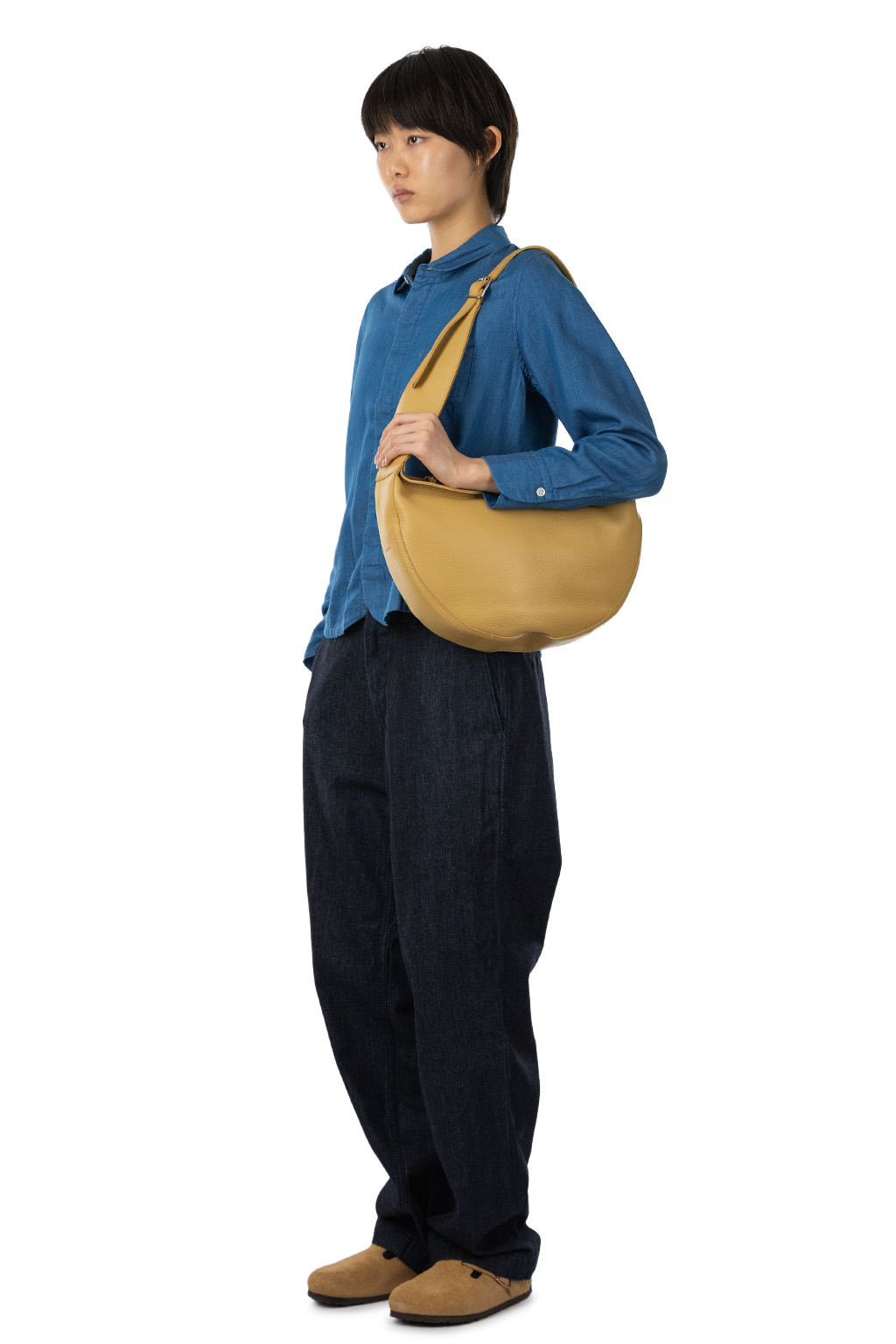 Tigre Brocante - Cotton Tencel Denim Esprit Long Sleeve Shirt