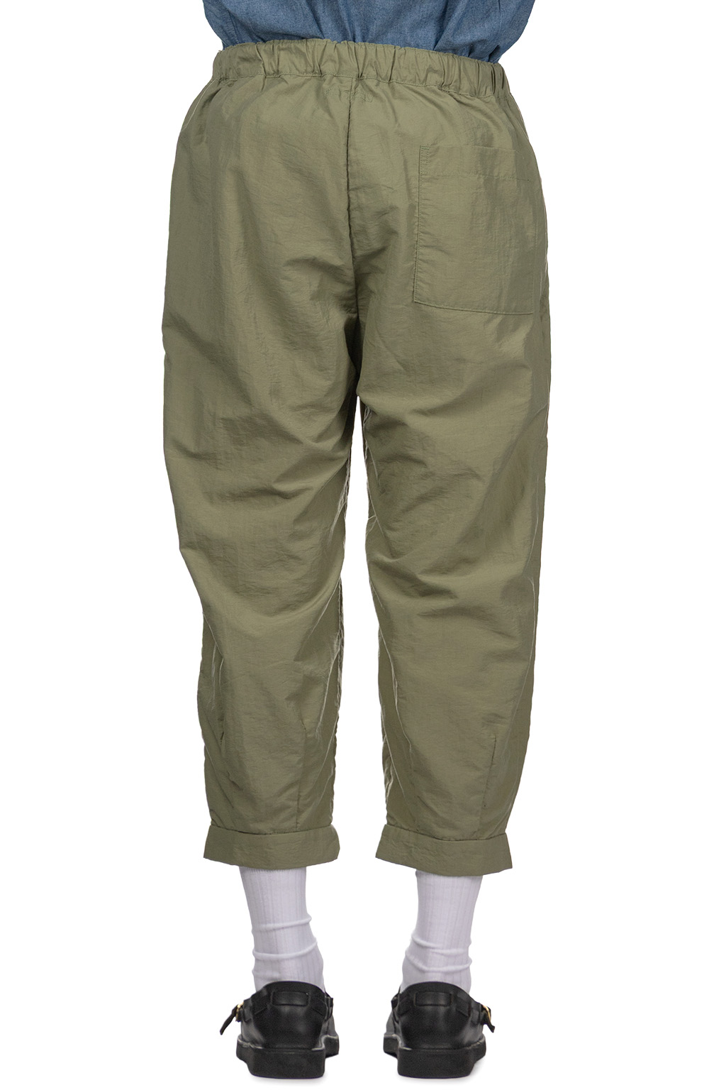Tigre Brocante - Nylon Tusser Samurai Pants - Green